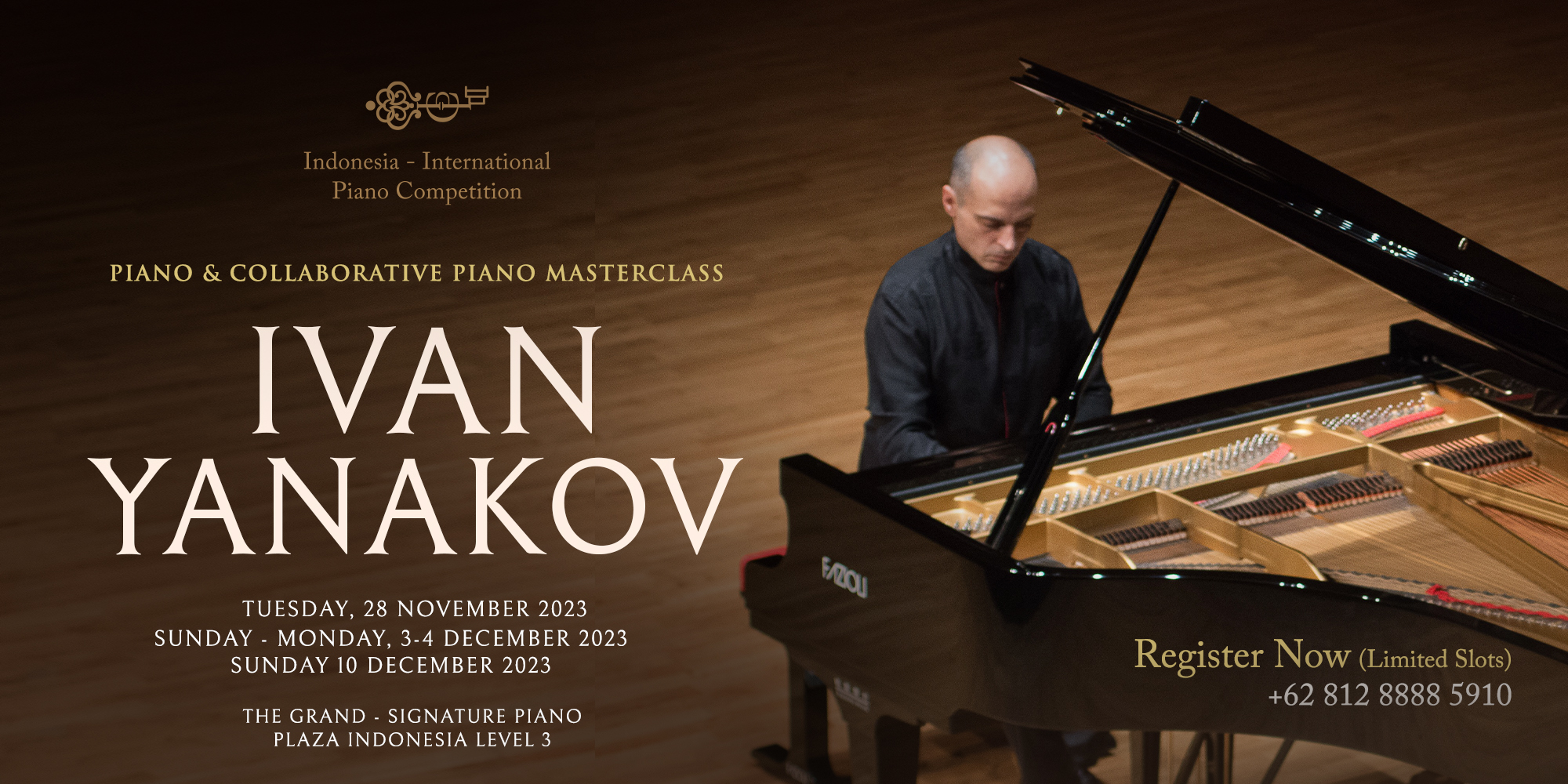 Piano & Collaborative Piano Masterclass