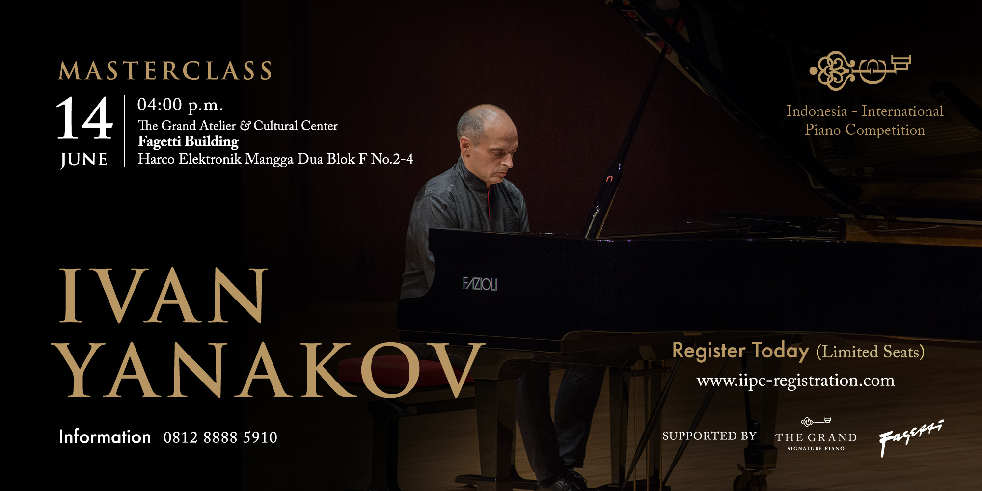 Piano Masterclass Ivan Yanakov