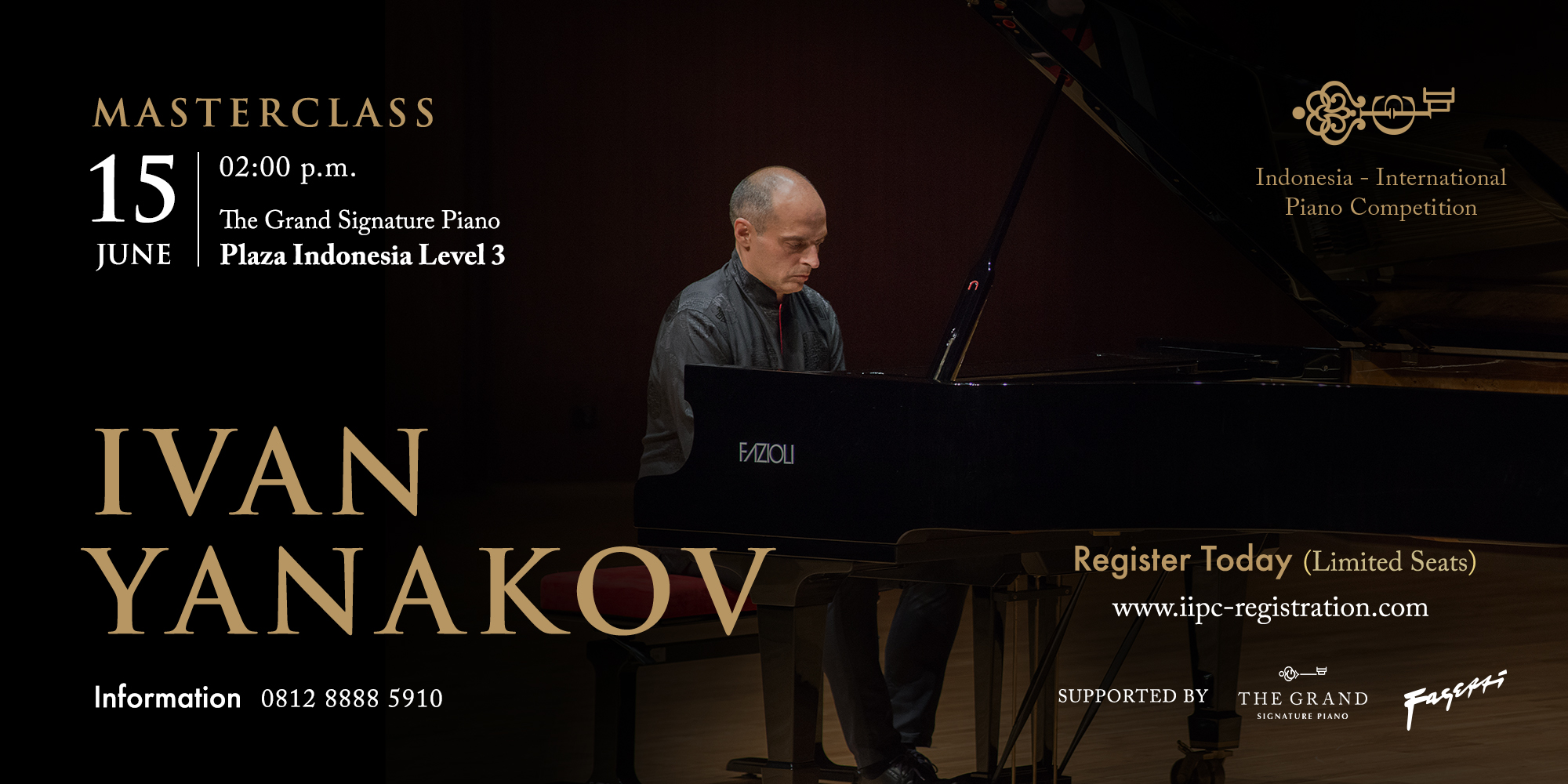 Piano Masterclass Ivan Yanakov